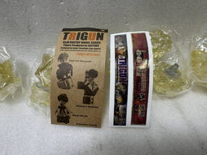 ☆K&M トライガン TRIGUN 胸像コレクション クリアver. 全５種セット フィギュア 新品☆