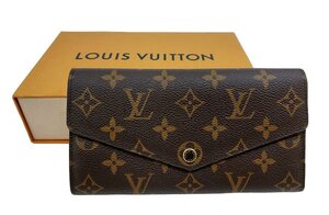 未使用品！LOUIS VUITTON【ルイ ヴィトン】M62235 モノグラム ポルトフォイユ・サラ 長財布 （4745）