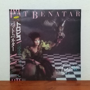 帯付LP/ パット・ベネター☆PAT BENATAR「トロピコ / TROPICO」ウィ・ビロング　OOH OOHソング