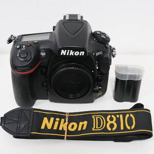 ★美品★ Nikon ニコン D810 ボディ シャッター回数42,802回 バッテリー付き♪