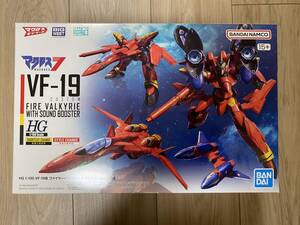 HG 1/100 VF-19改 ファイヤーバルキリー サウンドブースター装備 内袋未開封 バンダイ マクロス7 ②