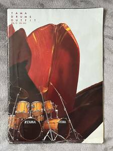 ◎ TAMA DRUMS OUTFIT タマ ドラム カタログ 1991-1992年 vol.12 50頁 パンフレット MEINLマイネル OCTOBAN オクタバン Pride 