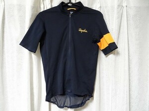 希少 Rapha ラファ サイクルジャージ 半袖 自転車 ロードバイク X-SMALL 黒色