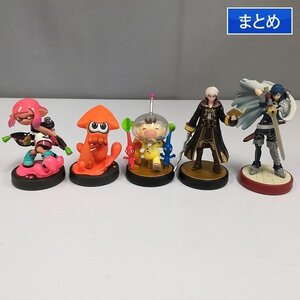 gL372a [動作未確認] amiibo ガール ネオンピンク イカ オレンジ ピクミン&オリマー ルフレ クロム 計5点 / アミーボ | ゲーム Z