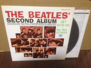 LP 極上美品 ビートルズ セカンドアルバム EAS-70101 THE BEATLES SECOND ALBUM mint condition! APPLE RECORDS　　管4I2