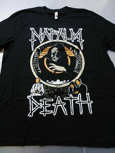 NAPALM DEATH Tシャツ life? 黒XL ナパーム・デス / earache anal cunt carcass terrorizer brutal truth dropdead