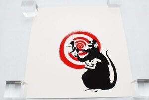 希少 WCP Banksy バンクシー RADAR RAT リプロダクション シルクスクリーン プリント 現代アート 限定