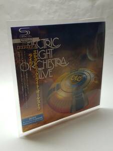 ELECTRIC LIGHT ORCHESTRA/LIVE/エレクトリック・ライト・オーケストラ/ライヴ/国内盤SHM-CD/帯付/紙ジャケット仕様/2013年発表/初CD化