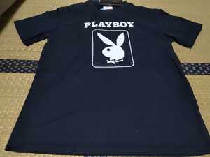 《新品》PLAYBOY　速乾半袖Tシャツ　LL　紺