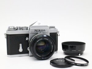 ●○Nikon F アイレベル/NIKKOR 50mm F1.4 フィルム 一眼レフカメラ ボディ Fマウント ニコン○●028459003○●