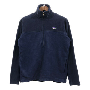 patagonia パタゴニア SYNCHILLA シンチラ ハーフジップ フリースジャケット アウトドア ワンポイントロゴ (メンズ M) 中古 古着 Q8370