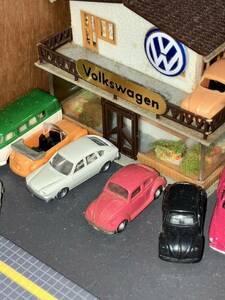 WIKING 1/160 volkswagen type1 ビートル ピンク色 かぶとむし 1200 