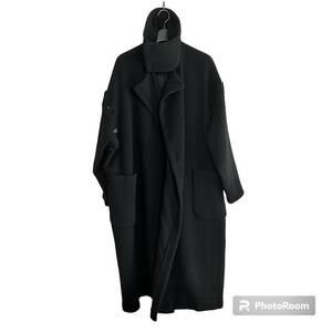 ヨウジヤマモト NR-C03-101トレンチ 厚手ロングコート ワイズ/Y’s yohjiyamamoto コムデギャルソン COMME des GARCONSウール コート