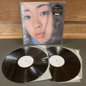 宇多田ヒカル UTADA HIKARU / FIRST LOVE / TOSHIBA-EMI LTD. TOJT-24141-2 / ２枚組 LP レコード