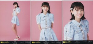 HKT48 松岡はな LIVE TOUR 2022 4.8 神奈川県 よこすか芸術劇場 会場限定 生写真 3種コンプ