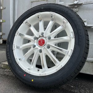 ハイエース 200系 レジアスエース 18インチ タイヤ ホイール 4本セット 1台分 特選タイヤ 225/50R18 BountyCollection BD12 サマータイヤ