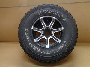 トヨタ　ランドクルーザープラド　タイヤホイル付　285/75R16　8J　6H　社外アルミ　 中古