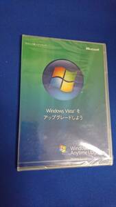 Microsoft　Windows Vistaをアップグレードしよう　エニイタイム　アップグレード　３２ビット版ソフトウェア　マイクロソフト