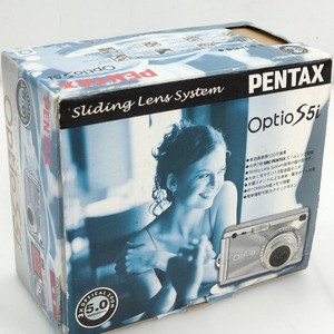 05w08072★1円~【PENTAX】ペンタックス オプティオ Optio S5i クールシルバー コンパクト デジカメ デジタルカメラ カメラ ジャンク品