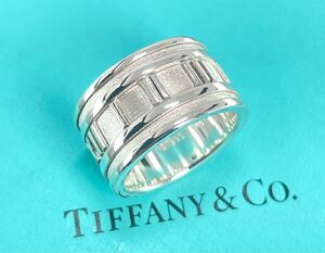 ★美品★ TIFFANY & Co. ティファニィー アトラス・シルバー925 刻印 13号