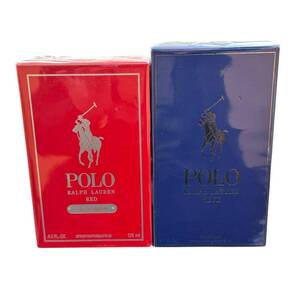 RALPH LAUREN ラルフローレン 未開封　125ml BLUE ブルー　RED レッド　2本