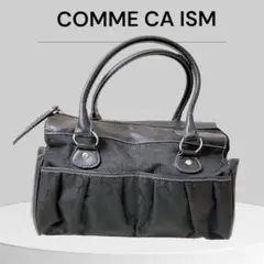 コムサイズム　COMME CA ISM  コムサ　黒 ハンドバッグ