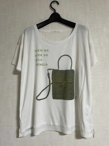 ★ローリーズファーム★半袖　Ｔシャツ　カットソー ★白　ホワイト★Ｌサイズ★LOWRYS FARM