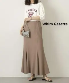 Whim Gazette　ウィムガゼット　ワッフルマーメイドロングスカート