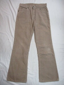 Levis リーバイス 517-1638 ブーツカット コーデュロイパンツ ベージュ W28