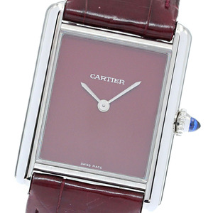 カルティエ CARTIER WSTA0054 タンクマスト クォーツ メンズ 良品 _837829