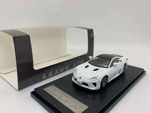 Model One 1/64 レクサス LEXUS LFA ホワイト J04-R-425