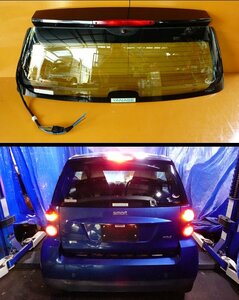 F/DG27■smart fortwo C451 CBA-451380 (スマートフォーツー クーペ mhd 2009y)■バックドアガラス (リアゲート上■個人宛/個人宅配達不可