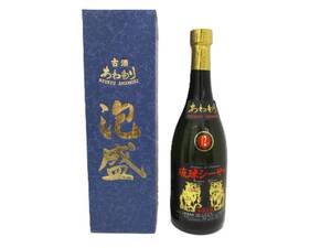 泡盛　琉球シーサー お酒　沖縄　12年 上原酒造 30％　720ml　