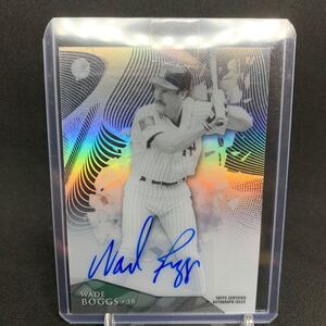 2014 topps high tek wade boggs auto 直筆サインカード　15枚限定　ファーストナンバー