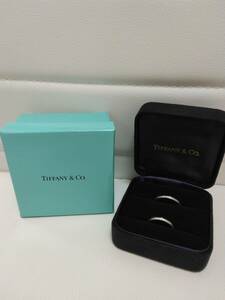 Tiffany&Co.　ティファニー　PERETTI　Pt950　プラチナ　m0.10ct　ペア　10号　19号　総重量：約11.4ｇ★ｈ2310