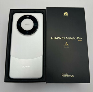 HUAWEI Mate60 Pro 12GB/512B ALN-AL00 SIMフリー 白沙銀