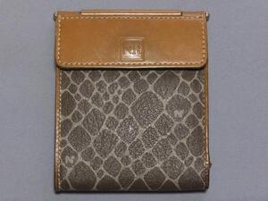 【YS-1】ニナリッチ　NINARICCI■サイズ１１.５×９.５ｃｍ■セピア系・他■小銭入れ有■２つ折り■財布■Ａ