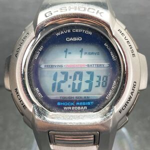 美品 CASIO カシオ G-SHOCK ジーショック THE G ザジー GW-600DJ-1 腕時計 デジタル 電波ソーラー タフソーラー 多機能 カレンダー