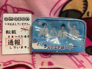 アニメ free タイトーくじ本舗 スクエアポーチ賞 七瀬遙 橘真琴 葉月渚 竜ヶ崎怜 ポーチ 