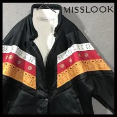 【MISSLOOK】裏ボア　メキシカンジャケット