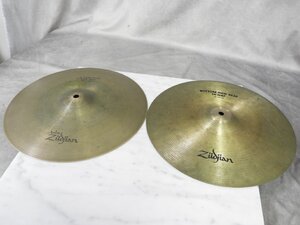 【D】Zildjian A.Zildjian New Beat HIHAT TOP/Bottom New Beat Hi Hat 14/36 シンバル2枚 ジルジャン 3006236