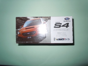 スバル　ぶつからないミニカー　WRX　S4 非売品