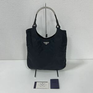 PRADA プラダ ナイロン メタルハンドル トートバッグ ショルダーバッグ 現状品