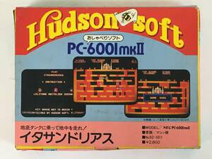 ■□L289 PC-6001mkⅡ カセットテープ版 イタサンドリアス HUDSON SOFT ハドソンソフト□■