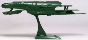 バンダイ, ガラスミス帝国　デスラー軍三段空母, 1/1200, 組み立て済み, 中古