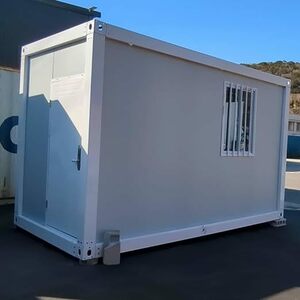 プレハブ コンテナハウス 2.5×3×2.5m 組み立て 事務所 車庫ガレージ 店舗 倉庫物置 連結可能 オーダーメイド 仮設スーパーハウス