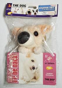 THE DOG ロングヘアー チワワ メッセージぬいぐるみ Longhair Chihuahua