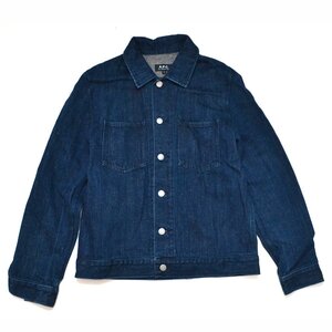 A.P.C. アーペーセー デニムジャケット Gジャン コットンリネン 4114423 2nd Sサイズ メンズ M013225