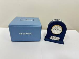 ＃15324【現状保管品】ウェッジウッド Wedgwood 置時計 インテリア クオーツ時計
