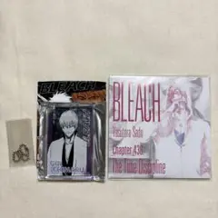 BLEACH EX 原画展　ドミノ　市丸ギン　レコード　コースター　チャド